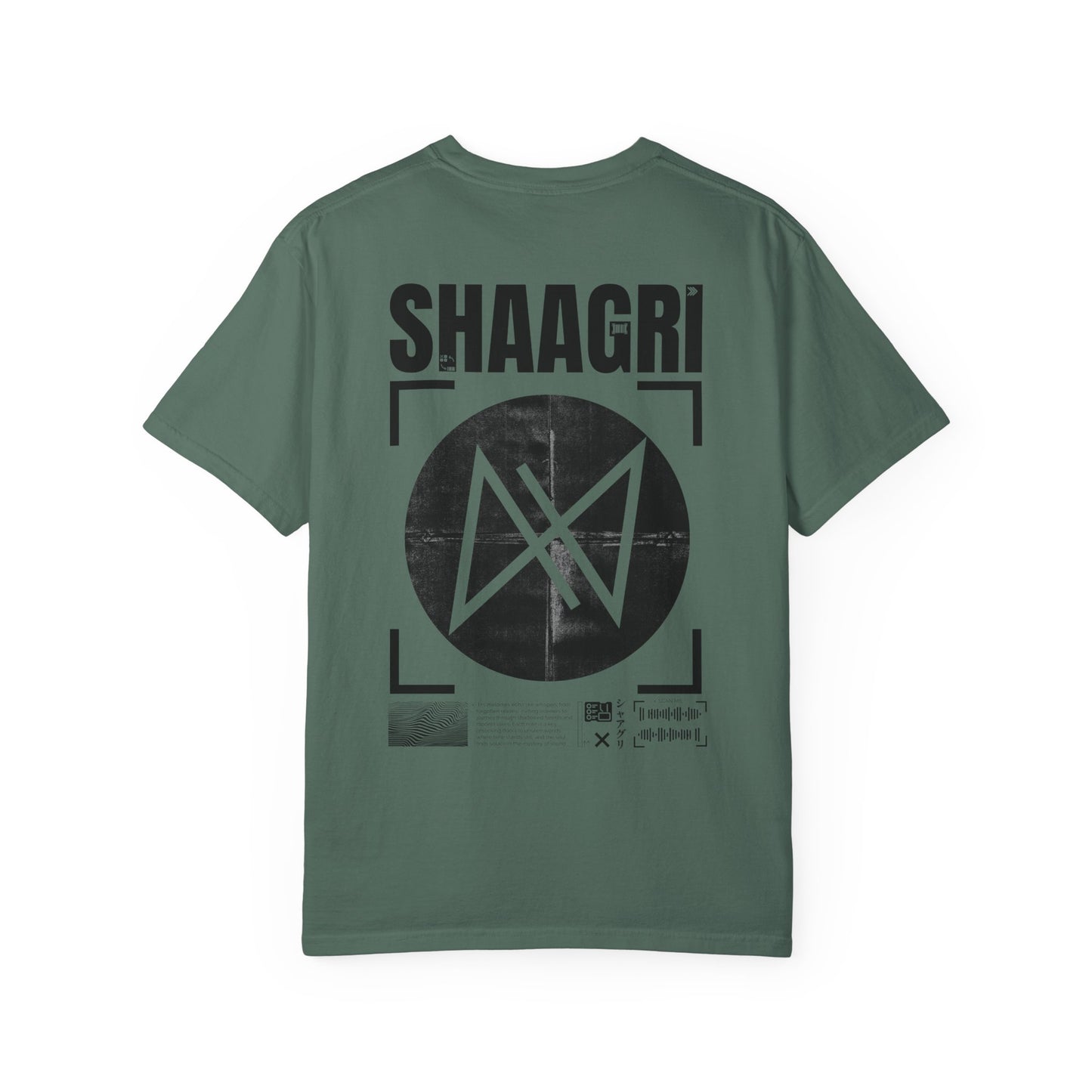 Graphic T-Shirt — SHAAGRI Logo Back Print