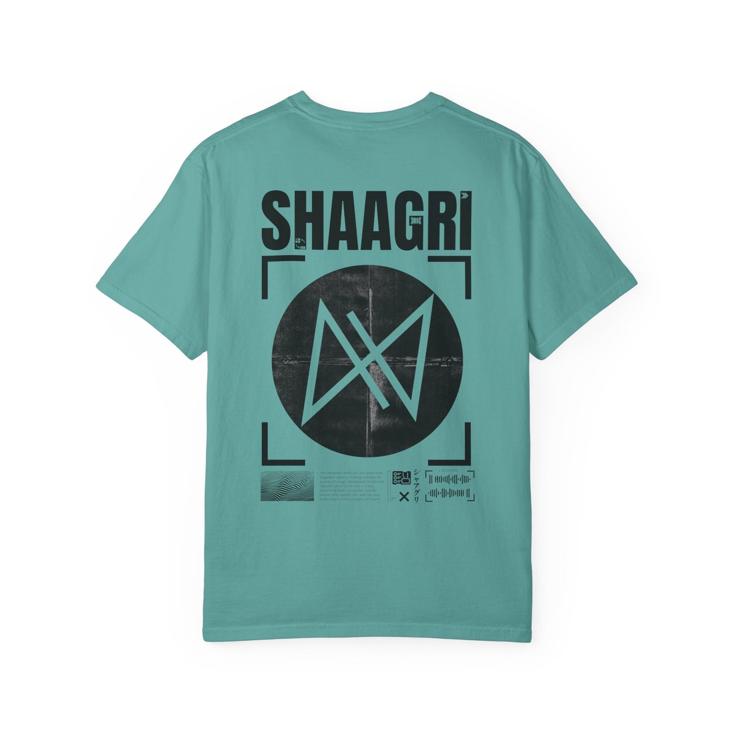 Graphic T-Shirt — SHAAGRI Logo Back Print
