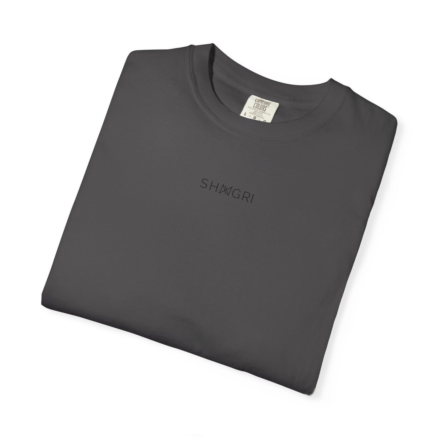 Graphic T-Shirt — SHAAGRI Logo Back Print