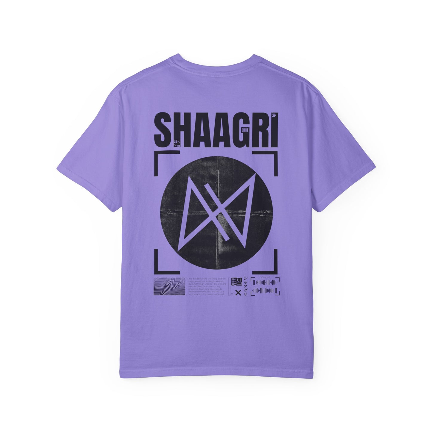 Graphic T-Shirt — SHAAGRI Logo Back Print