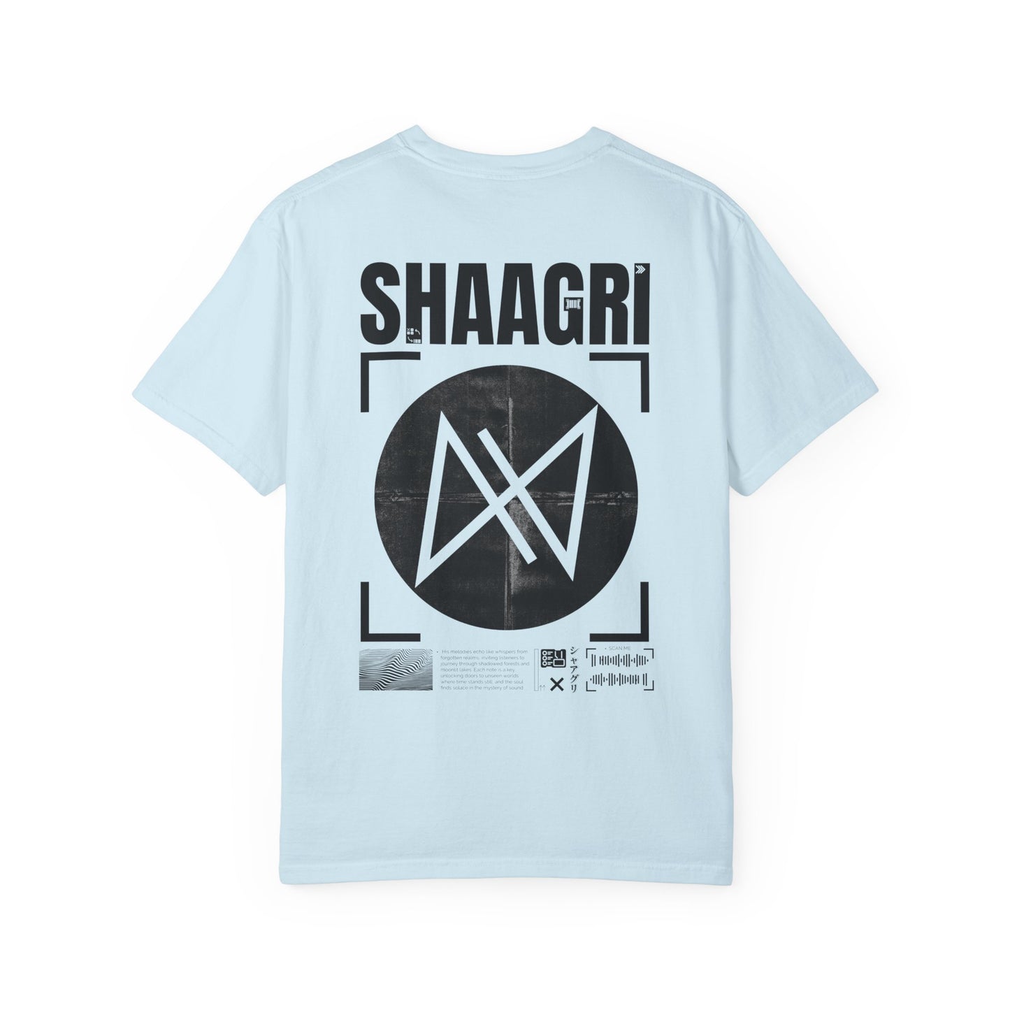 Graphic T-Shirt — SHAAGRI Logo Back Print