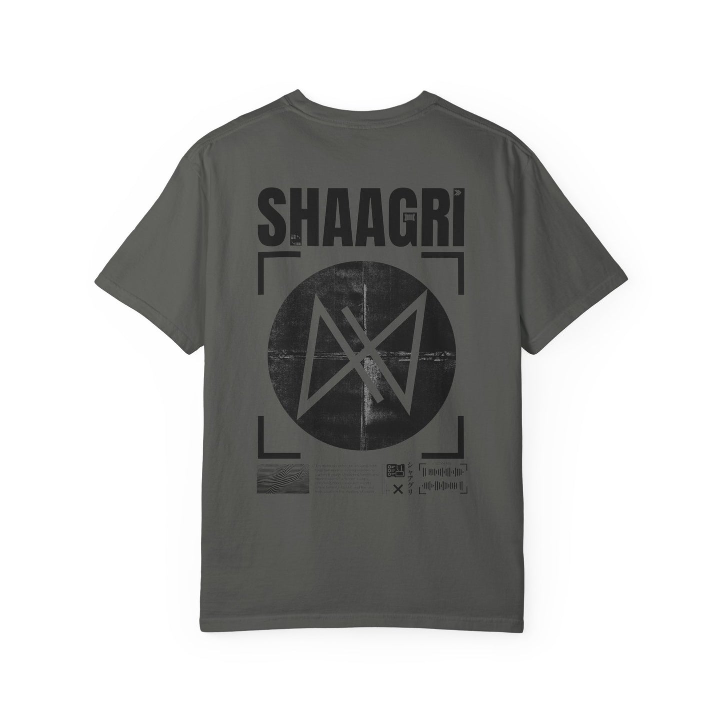 Graphic T-Shirt — SHAAGRI Logo Back Print