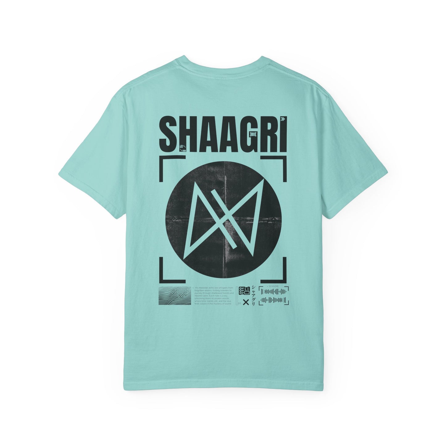 Graphic T-Shirt — SHAAGRI Logo Back Print