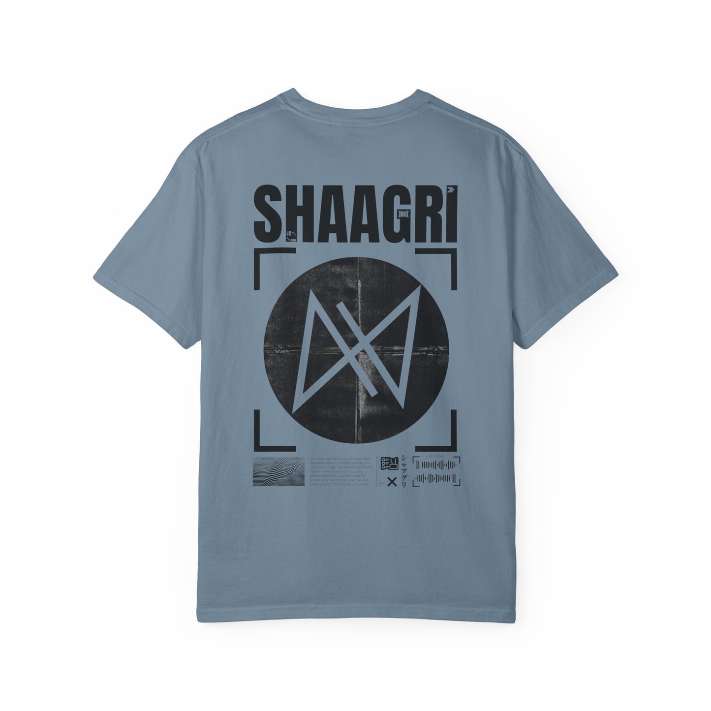 Graphic T-Shirt — SHAAGRI Logo Back Print