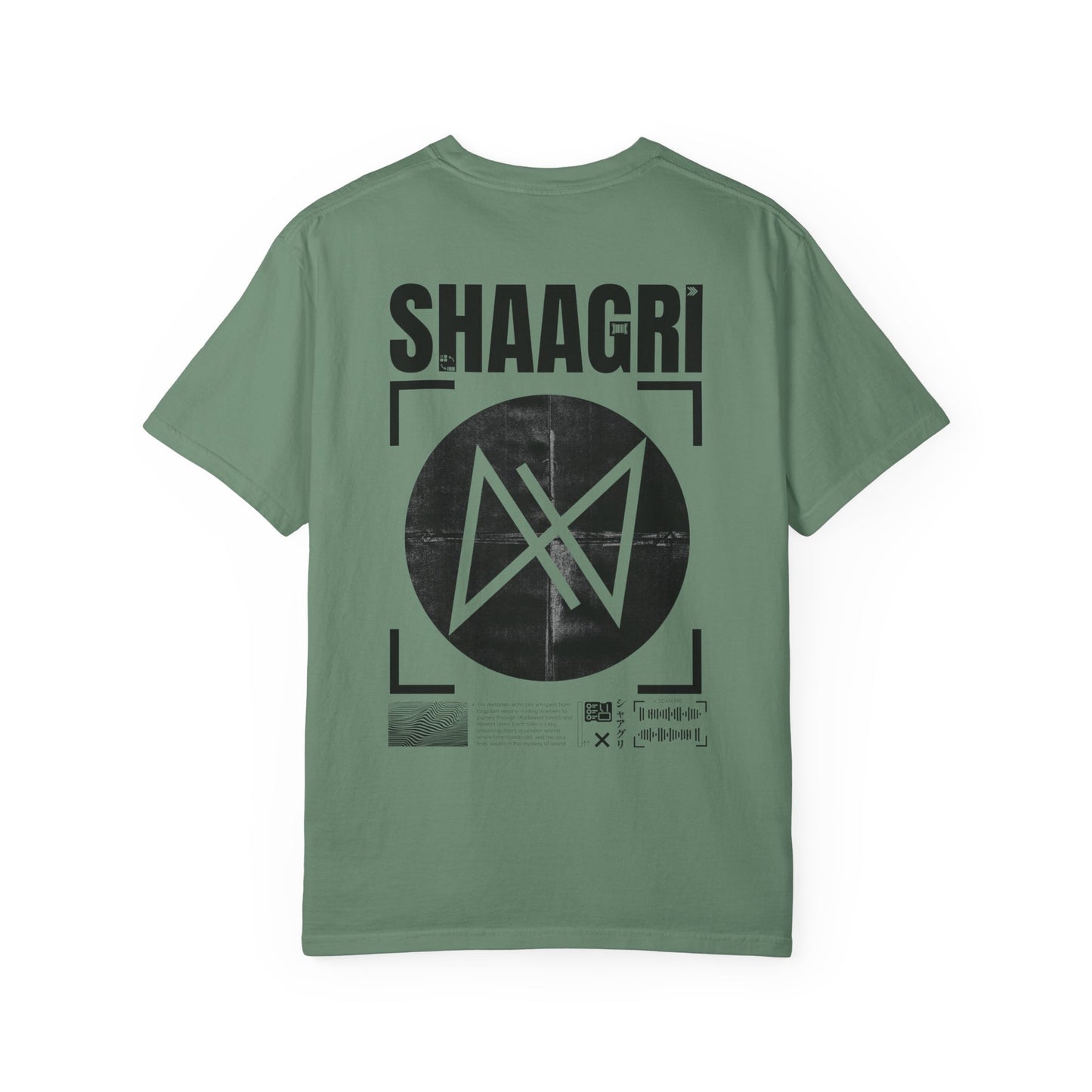 Graphic T-Shirt — SHAAGRI Logo Back Print