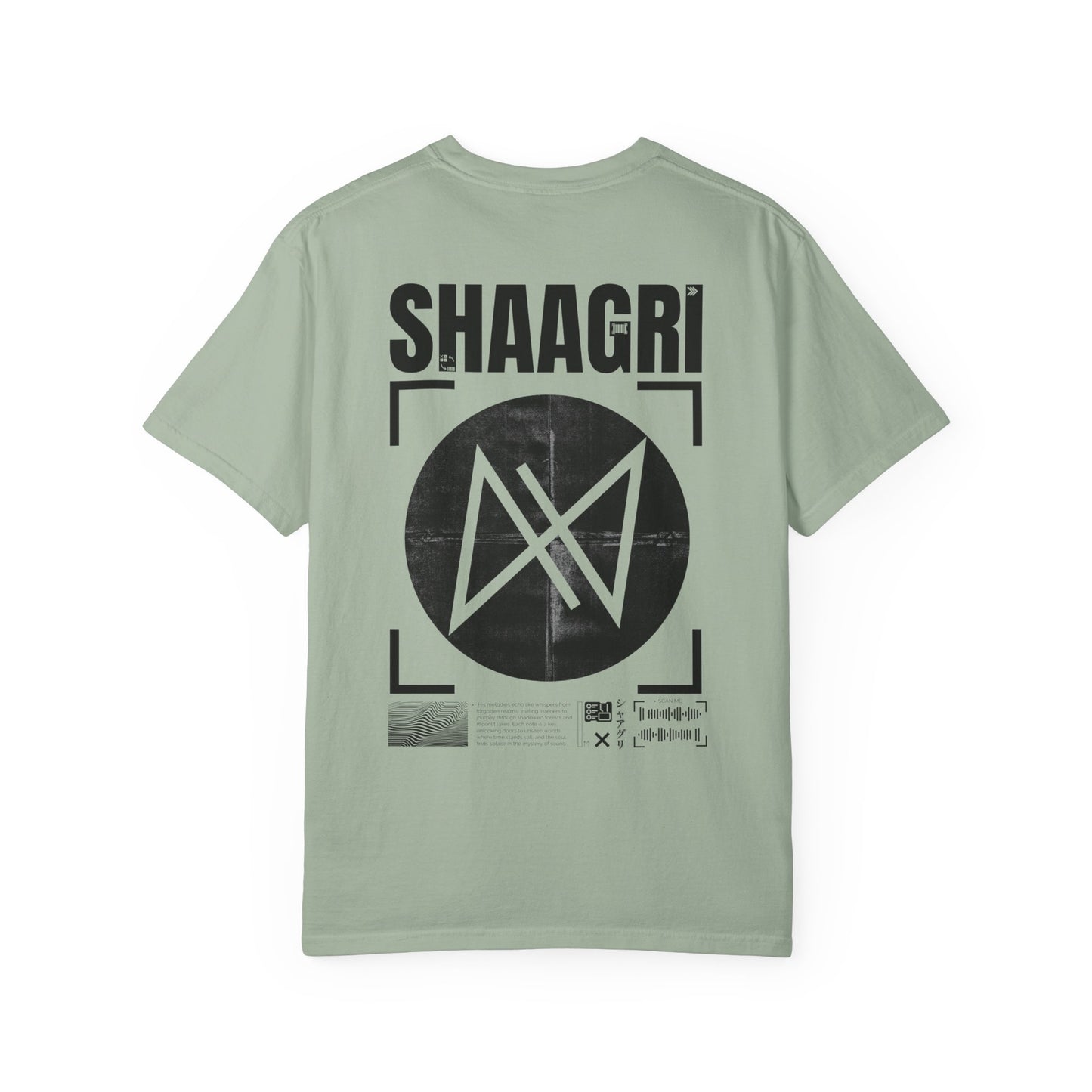 Graphic T-Shirt — SHAAGRI Logo Back Print