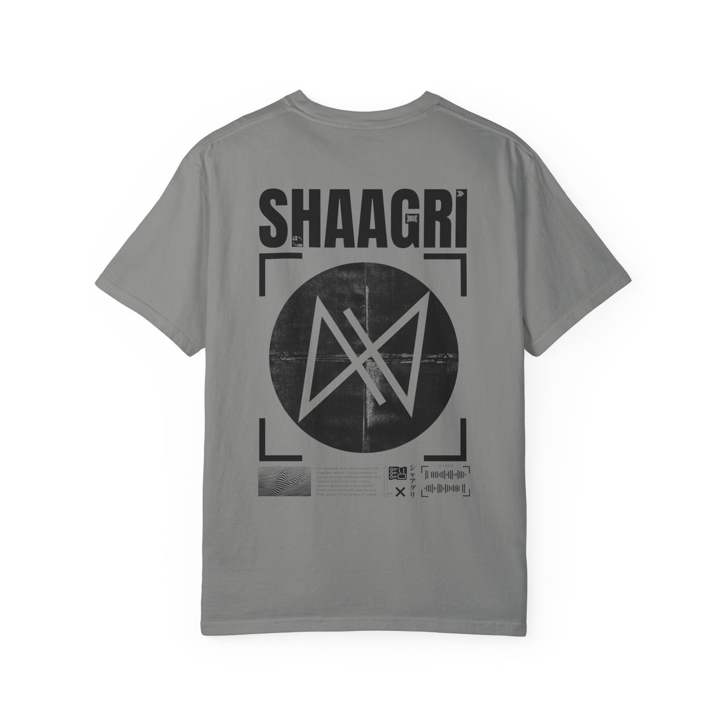 Graphic T-Shirt — SHAAGRI Logo Back Print