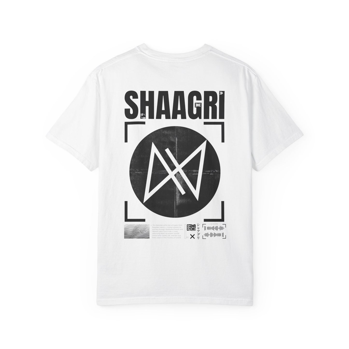 Graphic T-Shirt — SHAAGRI Logo Back Print