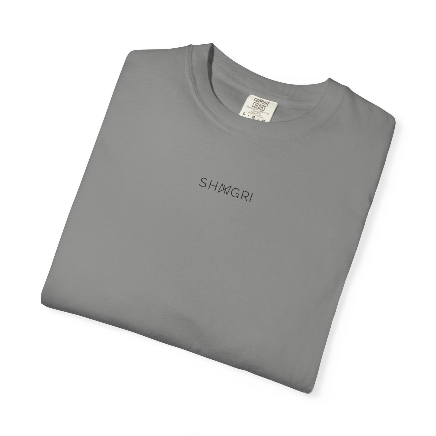 Graphic T-Shirt — SHAAGRI Logo Back Print