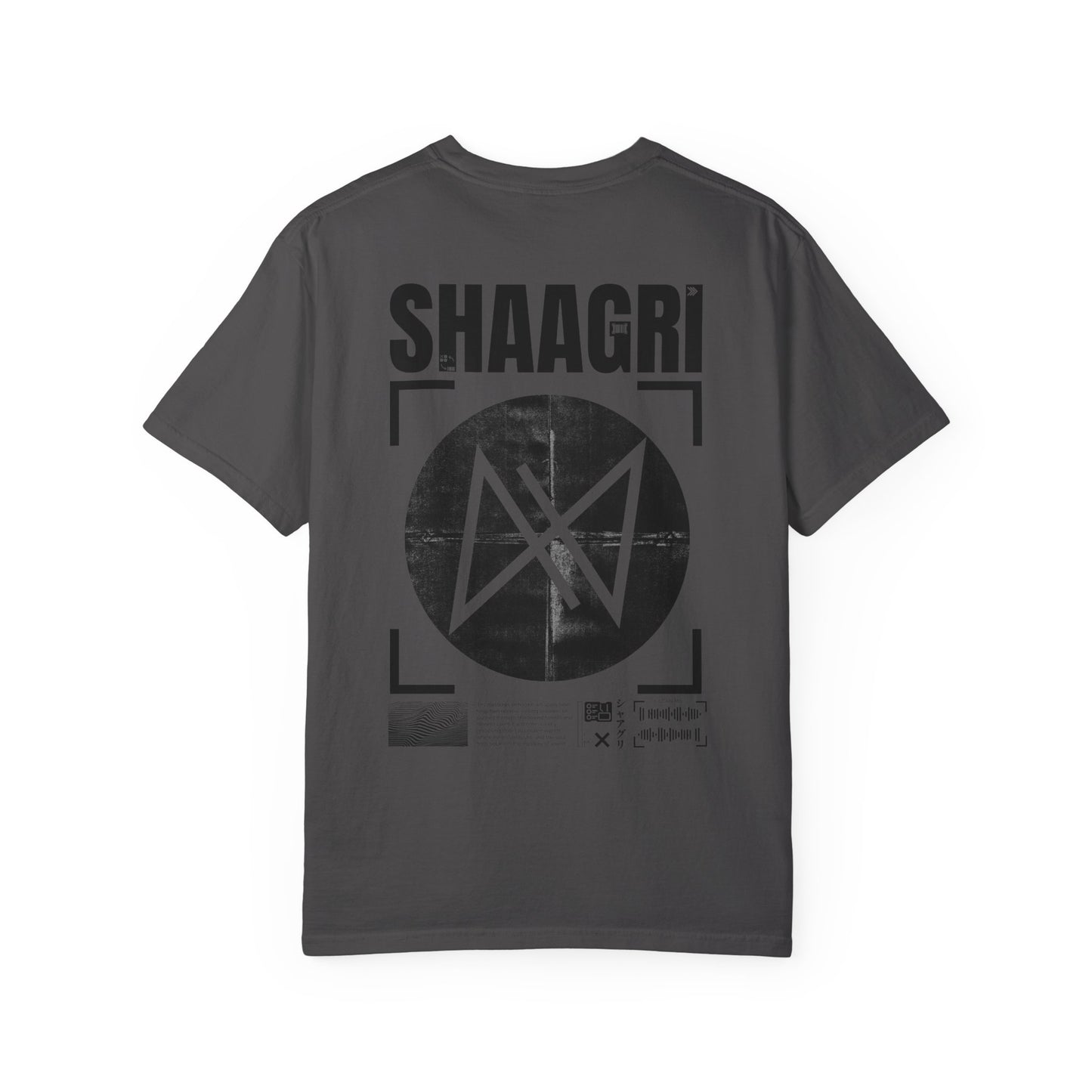 Graphic T-Shirt — SHAAGRI Logo Back Print