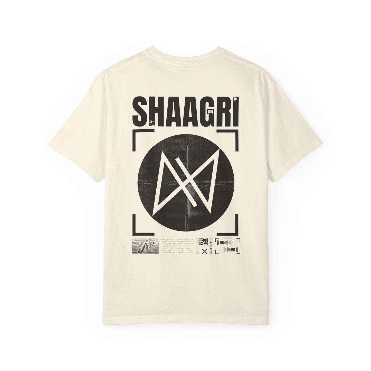 Graphic T-Shirt — SHAAGRI Logo Back Print