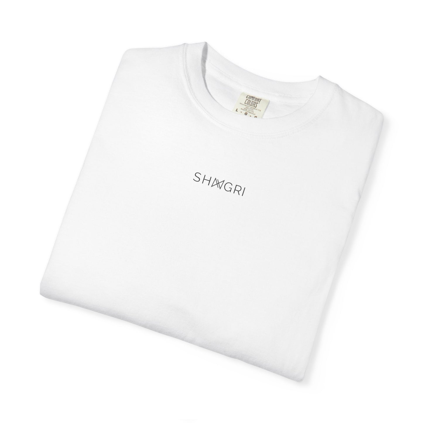 Graphic T-Shirt — SHAAGRI Logo Back Print