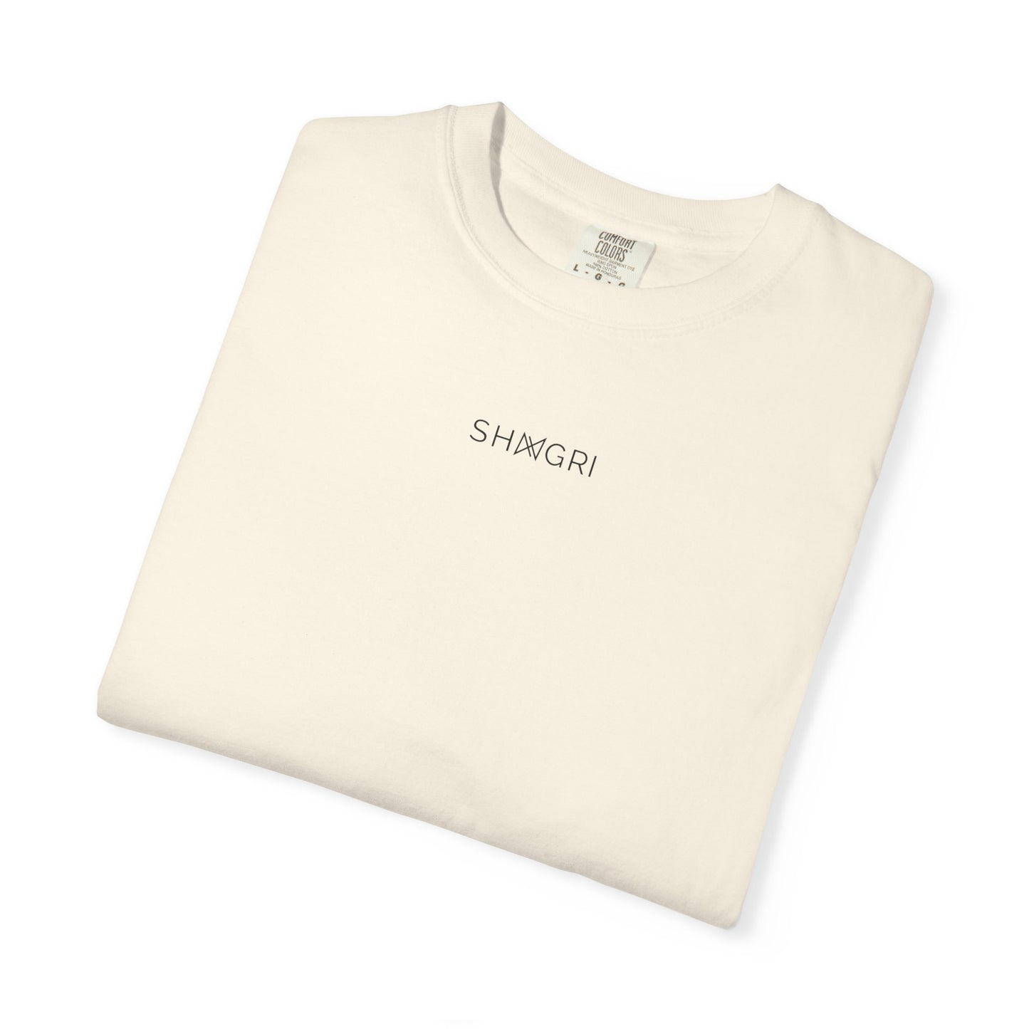 Graphic T-Shirt — SHAAGRI Logo Back Print